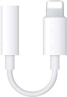 INVICTO White 3.5mm Adapter Converter Support Music & Calling Function for iPhone & ios device Phone Converter