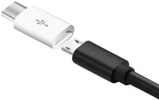 DPJ USB Type C Cable 2 A 0.1 m USB 2.0 0.05 m 3.0 Micro USB to Type C pin Sync and High Speed Charging Connector/Adapter/Jack/Converter for Plus 7 pro, 7, 6, 6t, 5, 5t and similar Type C Smartphones