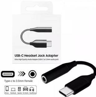 Ailkin for Galaxy S22 S21 S20 Ultra/Plus Note 20/10/S10/S9 & all Type C Devices Samsung USB-C to 3.5mm Headphone Jack Adapter for Samsung Galaxy Mobile Phone Phone Converter