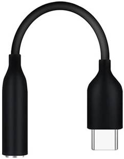 ankSONline Black Type C to 3.5mm Headphone Adapter for Samsung S23, S23 Plus, S23 Ultra Phone Converter