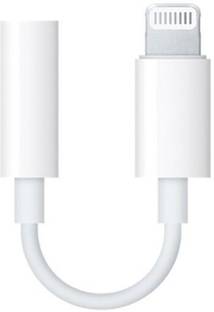 CasinoRetail White Lightning Headphone Jack Adapter Connector Music Control J55 Phone Converter