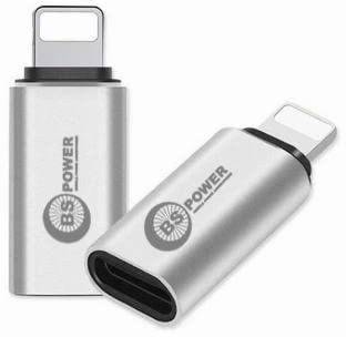 bs power ASSORTTED Color EZ279- Type c to IPH( 2 Packs ) Phone Converter