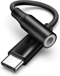 HOMEMO For IPhone 15 Series&Galaxy A&F&M&S Series&Redmi&OnePlus&Google&Nothing(Black) Type C to 3.5 mm Jack Adapter DAC Mobile Compatible Headphone Stereo Audio Aux Phone Converter