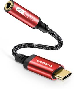 CHOSEAL Red USB C Adapter Phone Converter