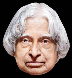 THE ICANS APJ ABDUL KALAM FACE MASK (50 PCS) Photo Booth Board