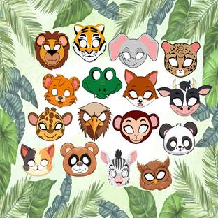 Xzotic Animal Masks Animal Costume Party with Different Animal Face for Kids Party Mask Party Mask