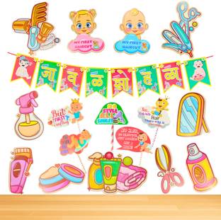 Party Decorz Javal Sohala Decoration Combo (Banner+ Cutouts +Props) for Javal Ceremony Decor Photo Booth Board