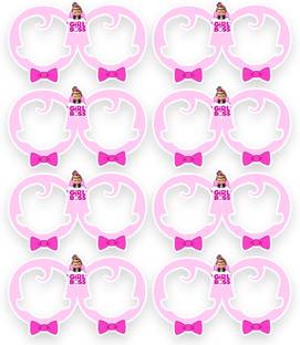 Suruchi Strokes Boss Baby Girl theme party Eye Mask props Birthday Decorations items for Girls Photo Booth Board