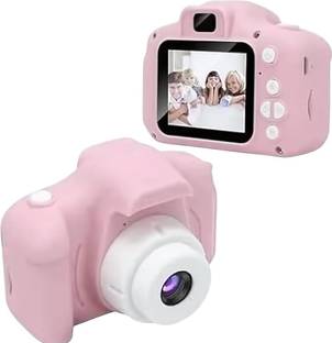 BuyLuxe Camera for Kids with HD Video Recording, Selfie Camera and Games DSLR Camera Pink Kids Camera