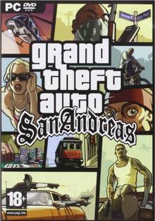 GTA San Andreas Game DVD