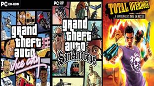 Vice City, Sanandreas, Total Overdose Top Three Game Combo (Offline Only) (Regular)