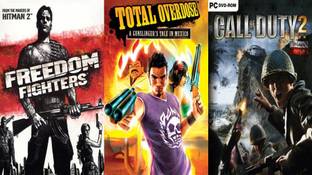 Freedom Fighters, Total Overdose, Call of Duty 2 Top Three Game Combo (Offline Only) (Regular)
