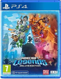 Minecraft Legends Deluxe Edition PS4 | PS4 Game Collection | PlayStation 4 Games CD | Best PS4 Minecraft Legends Adventure | Top PS4 Games PlayStation (Deluxe Edition)