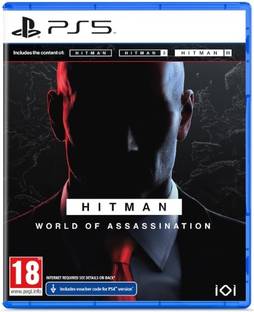 HITMAN: World of Assassination PS5 Game CD | Ultimate Stealth Action | PlayStation 5 Games | High-Intensity Strategy & Open-World Gameplay for PS 5 games | Best PS5 Games for Action Lovers