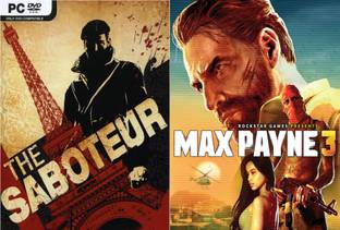 The Saboteur and Max Payne 3 Top Two Action Game (Offline Only) (Regular)