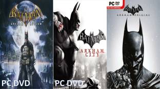 Batman Arkham Asylum, City, Origins Top Three Game Combo (Offline Only) (Regular)