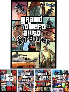 2CAP Gta San Andreas 5 In 1 Pc Game (Offline only) Complete Games (Complete Edition)