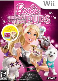 Barbie: Groom and Glam Pups (Nintendo Wii) (NTSC) [video game] (standard)
