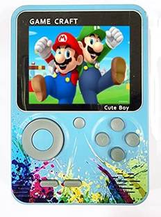 Retro Game Box Console: 500 In1 Classical Game Pad, Tv Playable with Classics Such As Contra, Turtles, Tank, Bomber Man, Aladdin, and More (Latest Edition)