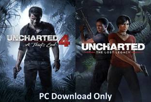 Uncharted 4 : A Thief's End and Uncharted: The Lost Legacy Top Two Game Combo (Offline Only) (No DVD) (Regular)
