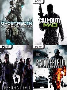 Ghost Recon Future Soldier, Call of Duty MW 3, Resident Evil 6, Battlefield Bad Company 2 Top Four Game Combo (Offline Only) (Regular)