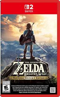 The Legend of Zelda Breath of the Wild (Nintendo Switch 2 Game Card) | Physical Nintendo Switch 2 Games | Premium Adventure Gameplay | Open World RPG Classic | Top Switch 2 Gaming Accessory | Smooth Performance & Best Value (Nintendo Switch 2 Enhanced Edition)