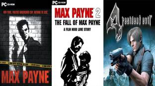 Max Payne 1, Max Payne 2, Resident Evil 4 Top Three Game Combo (Offline Only) (Regular)