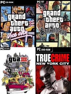 Vice City, SanAndreas, Gta3, True Crime Top Four Game (Offline Only) (Regular)