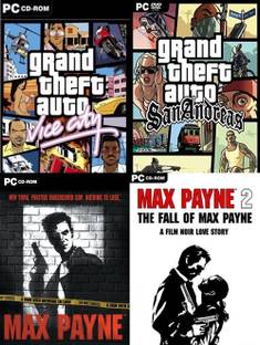 Vice City, SanAndreas, Max Payne 1, Max Payne 2 Top Four Game (Offline Only) (Regular)