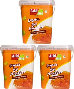 Add me Sweet Bel Murabba Pieces (Vaccum Packed Without Syrup) 750Gm bael (Pack of 3) Bel Murabba