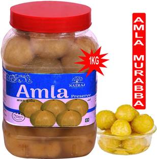 NATRAJ The Right Choice AMLA MURABBA 1KG Amla Murabba