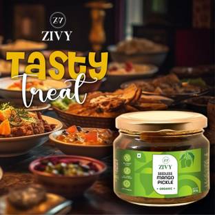 ZIVY Homemade Seedless Mango Pickle | Mustard Oil Traditional Aam Ka Achar| Mango Pickle