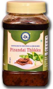 SENTHILSWATHI FOOD SPICES & HERB BLENDS PIRANDAI THOKKU HOME MADE PURE GINGELLY OILNO PRESERVATIVES CHETTINADU SPICEL Mixed Pickle
