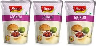 SWAD Delicious and Tangy Sweet GorKeri Chutney / Mango Chutney / Aam Chutney | 200gm Each | Pack of 3 Mango Murabba