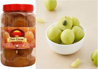 Sun Grow Amla Murabba (900g) Homemade A Sweet Preserve with Amla Rich in Vitamin C Amla Murabba