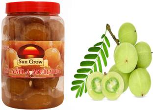 Sun Grow Homemade Amla Murabba Awla Murabba No Processed Great for Immunity Booster 900 g Amla Murabba