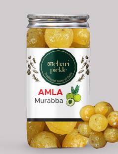 ACHARI PICKLES Organic Amla Murabba Home Made Ma ke Hath se Bnaya Hua Amla Murabba (400GM) Amla Murabba