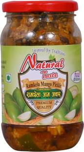 Natural Taste Ramkela Mango Pickle Seedless Ramkela Aam Ka Achar in Very Less Oil- NLJ 400gms Mango Pickle