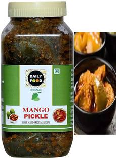 Daily Food Mother Made khada Masala Se Bana Organic Ramkela Rajasthani Mango Pickle Mango Pickle