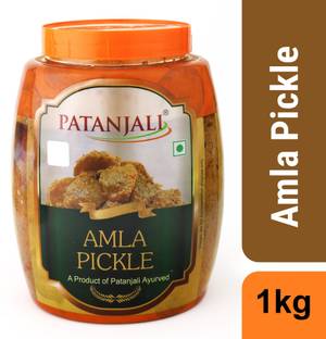PATANJALI Amla Pickle 1kg, Amle ka Achaar, Immunity Booster Amla Pickle