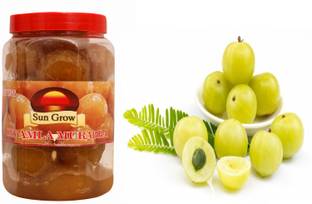 Sun Grow Amla Murabba (900 g) Homemade Mothermade Awla Preserve Vacuum Packed with Syrup Amla Murabba