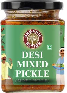 Organic Nation Mixed Pickle – Desi Mixed pickle | Homestyle Indian Pickle Mixed Pickle