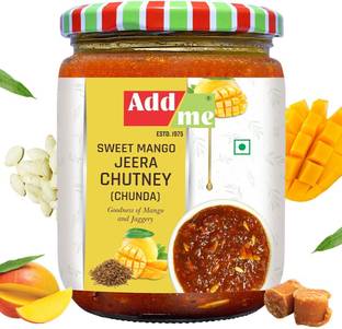 Add me Chunda Pickle Sweet Mango Chutney with jeera 600g chundo khatta meetha Pickles Mango Pickle