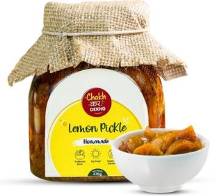 Chakh Kar Dekho Homemade Lemon Pickle – Authentic Indian Achar | Tangy, Spicy & Zesty Flavor Lemon Murabba