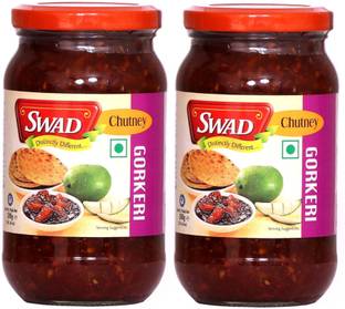 SWAD Delicious and Tangy Sweet GorKeri Chutney / Mango Chutney / Aam Chutney | 500g Each Mango Pickle