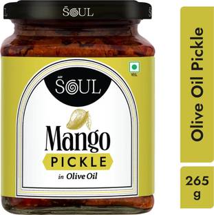 SOUL Mango Pickle in Olive Oil 265 Grams Mango Pickle