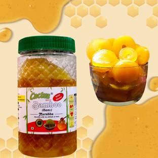 Cactus Spices HOMEMADE Bamboo/Bans Murabba "Natural Pure Hygienic" with ROW FOREST HONEY Bamboo Murabba
