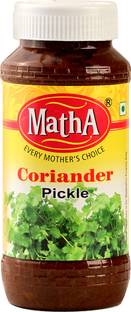 MathA Coriander Pickle - Natural Ingredients - Premium Quality Achar Coriander Pickle
