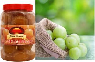 Sun Grow Amla Murabba (900 gm) | Gooseberry Winter Berry Preserve | Awla Ka Murabba Amla Murabba