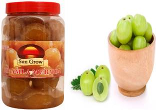 Sun Grow Amla Murabba A Sweet Preserve with Amla Rich in Vitamin C, Fiber (900 gms) Amla Murabba